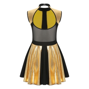 Vestidos Metálicos para Mujer, para Club, Cosplay, Animación, Actividades Nocturnas, Baile Latino, Actuaciones en Escenario - Product Image 4
