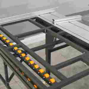 Scie à table horizontale en bois WJ108 à levage à une main, efficace et stable, table de scie portable et pliable - Product Image 4