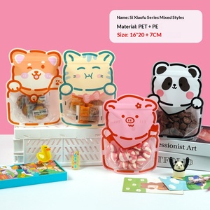 Sacs d'emballage refermables pour snacks, biscuits et bonbons, sacs cadeaux de vacances, sacs cadeaux portables pour la <span class=keywords><strong>maternelle</strong></span> – Vente directe usine - Product Image 6