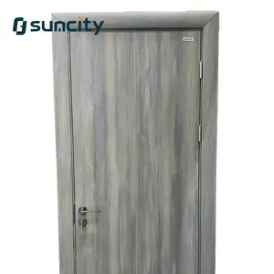 Suncity DOORS WPCSame for Canton Fair apartment entrance cheap price factory wholesale WPC Door
