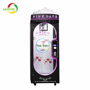 Makinas à pièces rose Date ciseaux coupe prix cadeau Machine coupe <span class=keywords><strong>2</strong></span> gagner griffe Machine gros jouets en peluche ciseaux Machine <span class=keywords><strong>de</strong></span> <span class=keywords><strong>jeu</strong></span> - Product Image 5