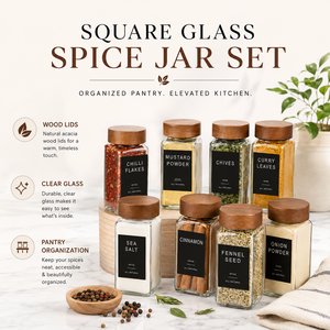 <span class=keywords><strong>Barattoli</strong></span> <span class=keywords><strong>in</strong></span> <span class=keywords><strong>Vetro</strong></span> Quadrati Vuoti per Candele con Coperchio <span class=keywords><strong>in</strong></span> Legno di Acacia, Supporto per Piccoli Lotti, Etichetta Personalizzabile, Contenitori per <span class=keywords><strong>Cucina</strong></span> - Product Image 5