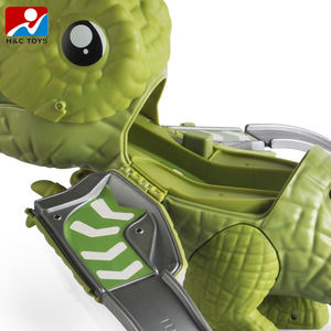 كرتون ديناصور موقف للسيارات ألعاب المنجنيق مصغرة سيارة سباق المسارات الغابة مغامرة سيارة لعبة المسار - Product Image 3