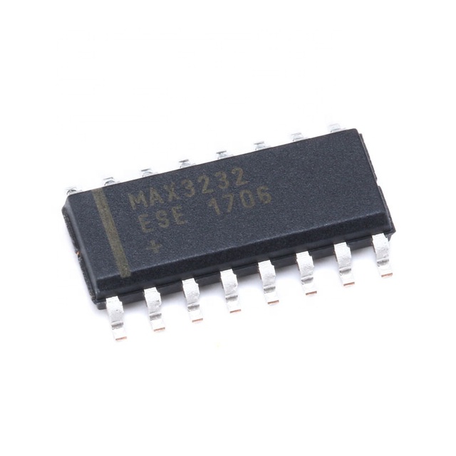 ADI MAX3232ESE+T RS232 Transceiver IC Dual Driver Receiver 3V-5.5V 235kbps Serial Interface Surface Mount SOIC-16