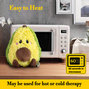 Lò vi sóng Hoa Oải Hương lúa mì Túi hâm nóng tay gói nhiệt Microwaveable sưởi ấm paad dễ thương động vật Bìa - Product Image 4