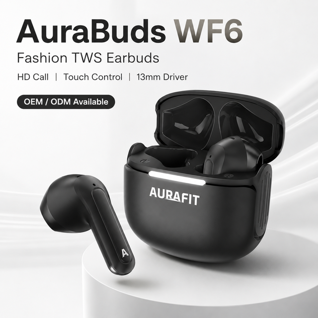 OEM ODM Custom Wireless Earbuds TWS Headphones with AI Meeting Translation HD Call Long Battery Life