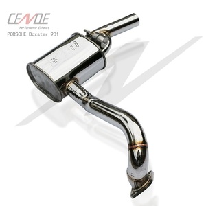 ท่อไอเสียสแตนเลสแบบ Catback Axleback สำหรับรถ Porsche Boxster และ Cayman 981 2.7 <span class=keywords><strong>3.4</strong></span> ผลิตโดย CENDE - Product Image 5