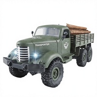 JJRC Modèle de camion militaire de simulation à l'échelle 1:16, voiture jouet électrique à quatre roues motrices tout-terrain pour enfants