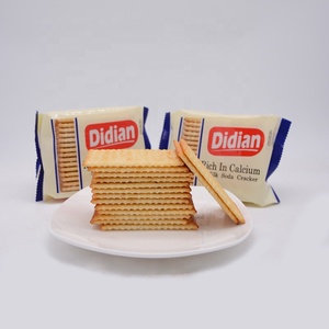 Châu Á Bán Buôn Đồ ăn nhẹ giòn Soda Cracker bánh quy Halal Sữa có hương vị không đường hình chữ nhật mô hình đóng gói trong túi thùng carton - Product Image 4