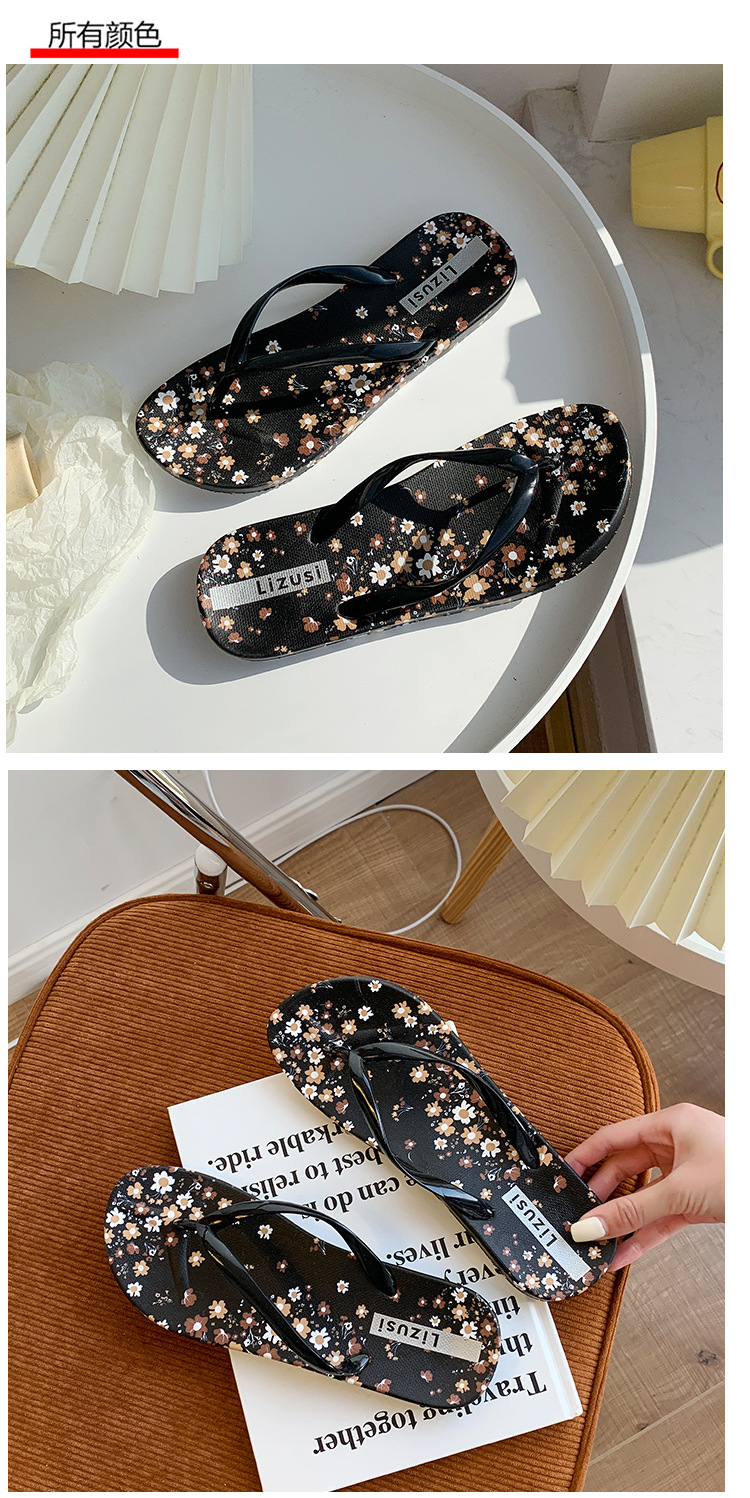 Custom Logo Girls Beach Flip Flop Non-slip Women Slippers Summer Flip Flops