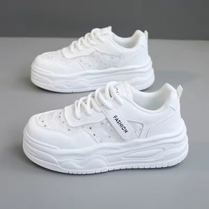 LYKU 2026 Hecho en China, Zapatos Deportivos de Mujer con Cordones, Suela Gruesa, Malla Transpirable, Antideslizantes, para Primavera, Verano y Otoño - Product Image 3