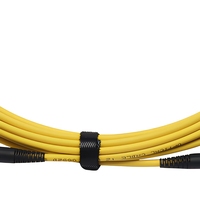 Cordon de brassage fibre optique pré-terminé LSZH à faible perte, multimode et monomode OM3 OM4 OM5, MTP MPO, pour centre de données, MPO vers LC