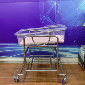 Nouveau-né en acier inoxydable bébé berceau lit bébé maternité pédiatrique - Product Image 6