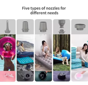 ปั๊มลมไฟฟ้าไร้สายขนาดเล็กสำหรับสิ่งที่ต้องการลมแบบพกพา ชาร์จผ่าน USB ได้ ปั๊มลมอัตโนมัติ ปั๊มสุญญากาศสำหรับกระเป๋าเป้ - Product Image 4