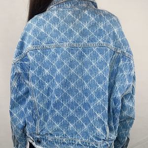 Blazer de Mezclilla a la Moda para Mujer, Chaqueta Elegante para Mujer - Product Image 3