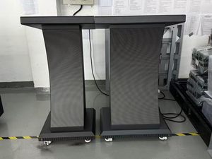 จอ LED โค้งแบบตั้งพื้นเคลื่อนย้ายได้สำหรับโฆษณาในร่ม - Product Image 3
