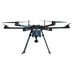 FPV-Drohne mit HD-Kamera-Anzeigen-Controller 45 Minuten Schweben und 13 kg Transport