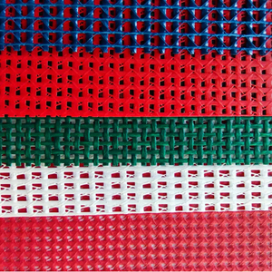 Tissu de maille de ménage de PVC de polyester enduit matériel de tissu de maille de polyester de rouleau de larme de haute résistance - Product Image 4