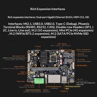 Carte mère AIOT AIO-3576JD4 6T pour le calcul de pointe, 4K120, calcul en périphérie, Linux, Gigabit Ethernet, 2,2 GHz, Rockchip RK3576