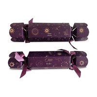 Kit de biscuits de Noël DIY éponge gaufrée sans pression boîtes de bonbons de fête de Noël pour décoration de dîner de vacances cadeau de biscuits de Noël