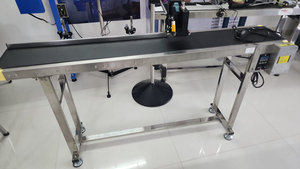 Nhà máy trực tiếp băng tải phẳng cho máy in phun bán tự động để đóng gói giấy nhựa thủy tinh gỗ ghép mã hóa máy - Product Image 2