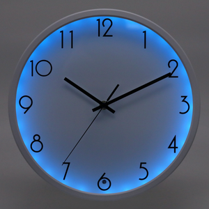 <b>Led</b> Night Light Luminous Wall <b>Clock</b> Glow in the Dark Night Sky for Bedroom Living Room Home Decor Gift - Product Image 2