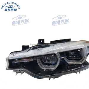 Para <span class=keywords><strong>BMW</strong></span> F30 F35 LED Angel Eyes faros 12V 3000K 4000 Lm 70W 3000K revestimiento de endurecimiento UV antivaho - Product Image 3