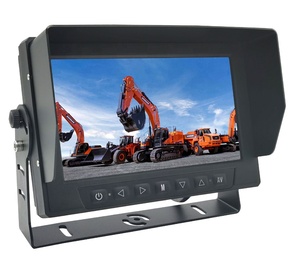 7 inch độ phân giải cao AHD <span class=keywords><strong>LCD</strong></span> TFT màn hình Xách Tay USB không thấm nước màn hình kỹ thuật số GPS Stereo 1 năm bảo hành xe hỗ trợ đảo chiều - Product Image 5