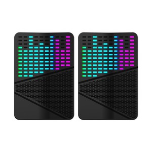 Dragon Guard S556 USB <b>Wired</b> Illuminated Speaker RGB Mini Desktop Computer Laptop Speaker 3W 2 Channel Stereo Sound - Product Image 5