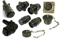 Connecteur circulaire étanche de puissance militaire MIL-DTL-5015 MS3106A-28-11P MS3102A-28-11S 22 broches