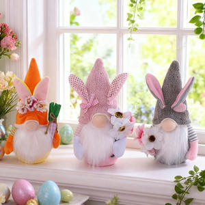 Neue Osterdekoration 21cm Gesichtslose Puppe Plüschtier Tischdekoration - Product Image 2