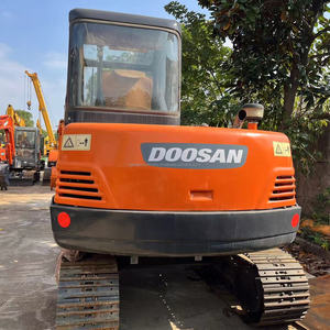 Mini pelle sur chenilles DOOSAN DH55 d'occasion, 5 tonnes, avec pompe hydraulique, haute qualité, EPA, vente chaude, fabrication coréenne, pelle d'occasion - Product Image 5