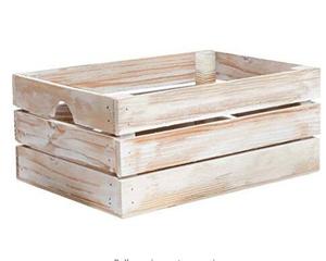 Rustique Blanc Lavé Décoratif Caisse <span class=keywords><strong>En</strong></span> Bois Rectangle Conteneur De <span class=keywords><strong>Stockage</strong></span> Panier Sculpté Multifonctionnel Articles Divers <span class=keywords><strong>Stockage</strong></span> De Fruits - Product Image 1