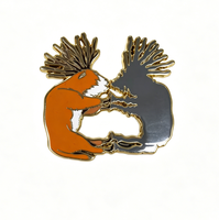 Broches en alliage de zinc de qualité supérieure, épingles personnalisées en émail dur, badges au design mignon pour souvenirs, cadeaux d'art et de fête
