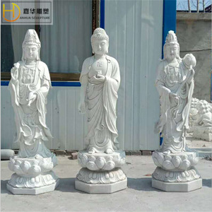 Estatua de Confucio Tallada en Piedra Jiahua, Escultura de Jardín de Estilo Chino en Mármol Blanco, Figura Duradera - Product Image 5