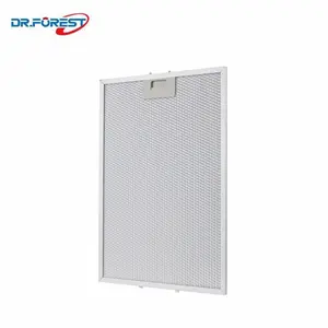 Range Hood Filter Kitchen Aluminum Frame And Mesh Filter Range Hood Filter