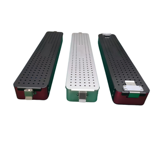 Baki Stainless Steel untuk Wadah Steril, Kotak Disinfeksi Endoskop, Baki Disinfeksi - Product Image 2