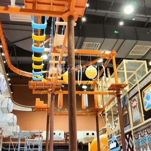 Aire <span class=keywords><strong>de</strong></span> jeux intérieure pour enfants, zone <span class=keywords><strong>de</strong></span> trampolines, parcours Ninja gonflable pour centre commercial, divertissement familial - Product Image 5