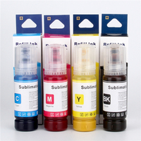 100ML Encre de Sublimation pour Epson Ecotank ET 2803 2720 15000 ET15000 ET8550 ET2720 ET3710 ET2760 ET-8500 ET-8550 ET-2800 502
