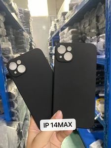Copriobiettivo in TPU opaco di lusso nero per <span class=keywords><strong>iPhone</strong></span> 15 6 7 8 Plus X XS XR <span class=keywords><strong>11</strong></span> 12 13 Mini 14 Plus <span class=keywords><strong>Pro</strong></span> Max custodia morbida antiurto in Silicone - Product Image 2