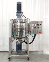 crème sous vide pommade Lotion dentifrice Gel mélangeur faisant la machine équipement de production de cosmétiques