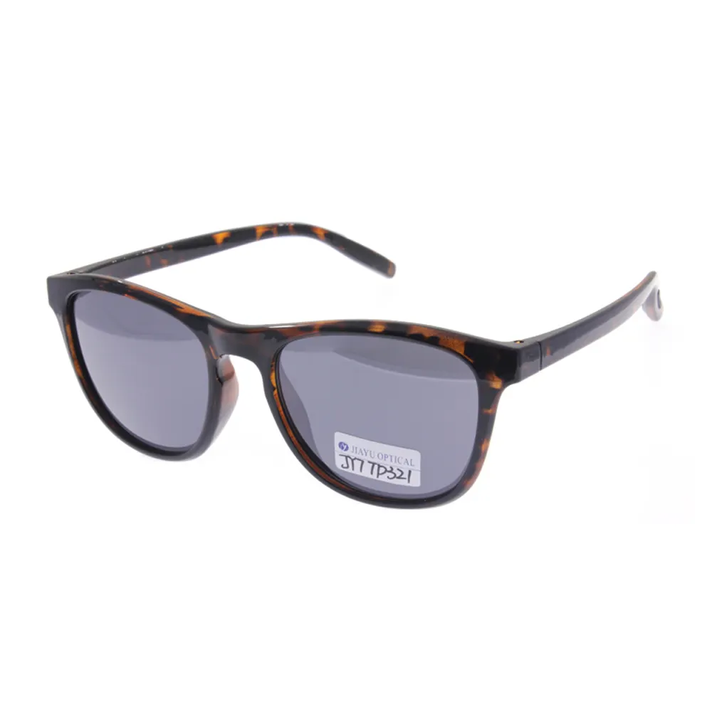 Klassische dünne Plastik mode Männer Frauen Unisex UV400 polarisierte kleine ovale Sonnenbrille