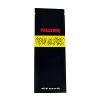 Pochette d'emballage de cigares laminés holographiques au design personnalisé sac d'emballage en plastique d'emballage de tabac à trois joints latéraux