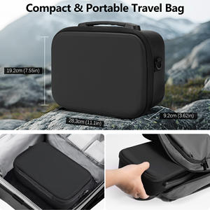 Étui rigide Amazear prêt à voyager pour DJI Neo, sac étanche noir avec design portable, sac de rangement - Product Image 6