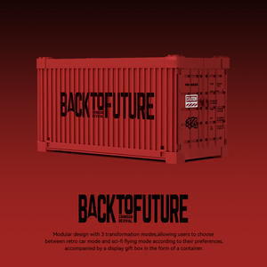 Série PB8828 – Blocs de construction en plastique pour voiture de jouet DIY – Modèle de simulation à assembler – Décoration transfrontalière - Product Image 4