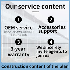 Plastic Folie Greenhousesingle Tunnel Economisch Broeikascontrolesysteem Met Geïntegreerde Hydrocultuurkit - Product Image 6