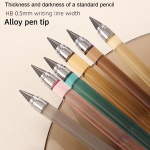 <span class=keywords><strong>Crayon</strong></span> éternel transparent en plastique, design pliable, utilisation promotionnelle, <span class=keywords><strong>dessin</strong></span> <span class=keywords><strong>facile</strong></span>, écriture fluide - Product Image 3