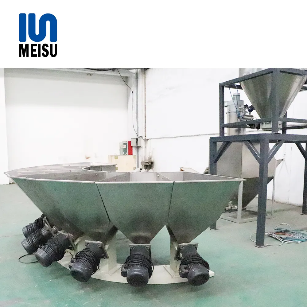 Máquina de pesaje automática de sistema de dosificación de línea de mezcla de fórmula de polvo pequeño para la industria alimentaria