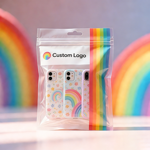 Color Mobile <strong>Phone</strong> Pouch Case Packaging Custom Print Uv Aluminum Foil Mylar Plastic Flexible Packing <strong>Bag</strong> - Product Image 2