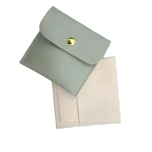 उच्च गुणवत्ता कस्टम आकार और लोगो Microfiber के गहने पाउच साबर गहने पैकेजिंग लिफाफा पाउच बैग के लिए उपहार डालने पैड के साथ